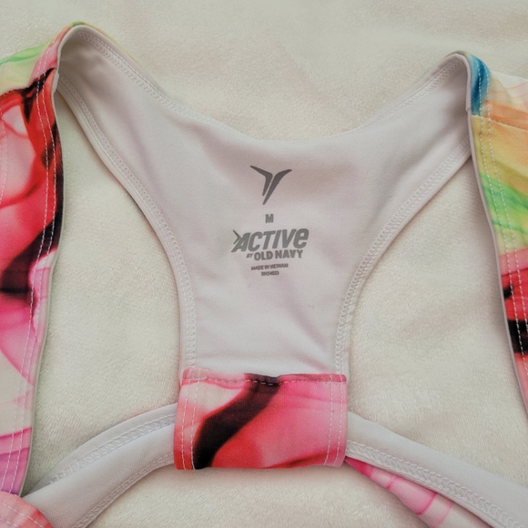 Colorful Abstract Print Tank Top - Picture 2 of 5